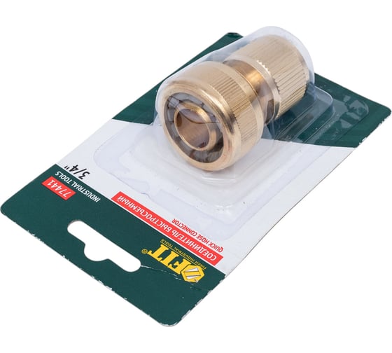 Соединитель латунный 3/4" FIT IT 77441