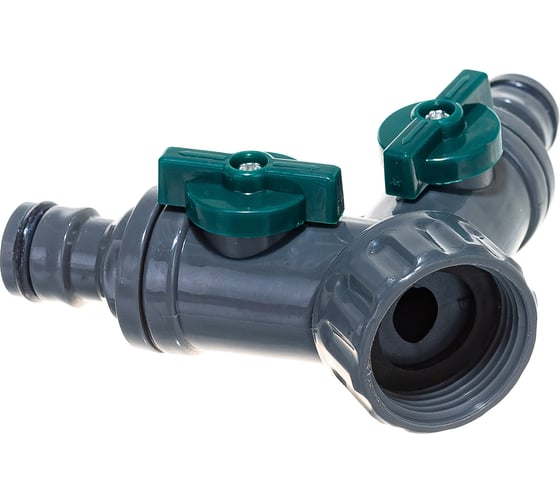 Распределитель 2-х канальный пластиковый 3/4" FIT IT 77425