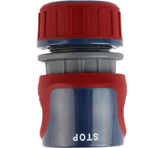 Коннектор для шланга быстросъёмный 1/2" с аквастопом Garten Experte Fachmann 05.160/001 1