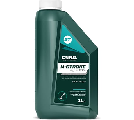 Масло моторное N-Stroke Agro 2T+ 1 л C.N.R.G. CNRG-157-0001