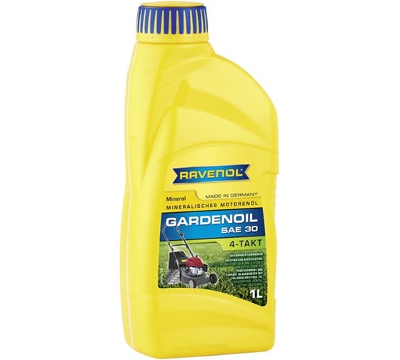 Моторное масло 4-Takt Gardenoil HD 30 new 1 л RAVENOL 1113301-001-01-999 1