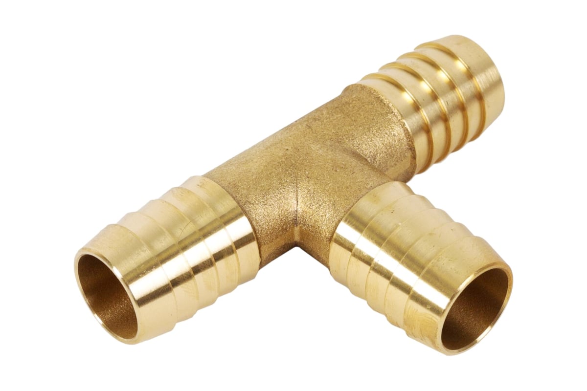 Тройник соединительный для садовых шлангов (12 мм) MasterProf ДС.020021 ...