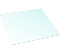 Монолитный поликарбонат 10х508x504 мм (00 прозрачный, 2UV) Novattro 4604638002250