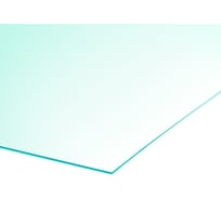 Листы из полиэтилентерефталата ПЭТ-А 1х500x400 мм (00 прозрачный) Novattro 4604638002311