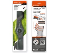 Нож ТУРБО для газонокосилки DAEWOO DLM 335