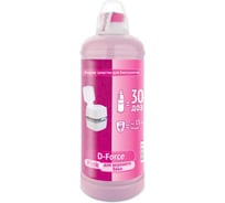 Средство 0.5 л для биотуалетов D-Force Pink для верхнего бака Ваше Хозяйство 4680104303199