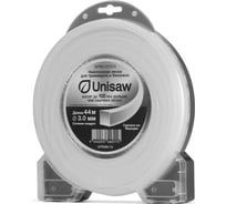 Леска триммерная 3.0 мм, 44 м, квадрат Unisaw SPRO-07319