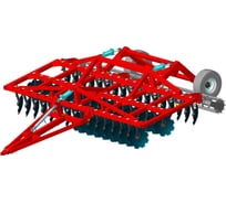 Дисковая борона БДМ 5х3П с планчатым катком и корпусами АТП-537909 ARTAYUS 1167