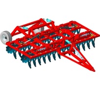 Дисковая борона БДМ 6х4ПК с корпусами АТП-537909 без катка ARTAYUS 1219
