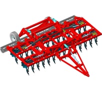 Дисковая борона БДМ 6х4ПК с планчатым катком и корпусами АТП-537909 ARTAYUS 950