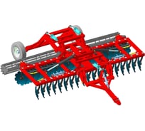 Дисковая борона БДМ 5х2ПК с планчатым катком и корпусами АТП-537909 ARTAYUS 508