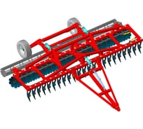 Дисковая борона БДМ 6х2П с планчатым катком и корпусами АТП-0909 ARTAYUS 538