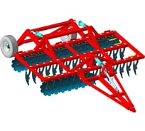 Дисковая борона БДМ 4.5х3П с корпусами АТП-537909 без катка ARTAYUS 1165