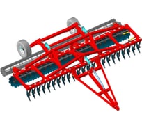 Дисковая борона БДМ 6х2П с планчатым катком и корпусами АТП-537909 ARTAYUS 1136