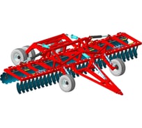 Дисковая борона БДМ 8х2ПК с корпусами АТП-537909 без катка ARTAYUS 1144
