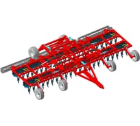 Дисковая борона БДМ 9х4ПК с планчатым катком и корпусами АТП-0909 ARTAYUS 878