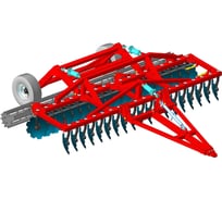 Дисковая борона БДМ 5х2П с планчатым катком и корпусами АТП-537909 ARTAYUS 893