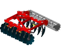 Дисковая борона БДМ 1.8х2Н с планчатым катком и корпусами АТП-537909 ARTAYUS 1119
