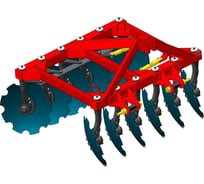 Дисковая борона БДМ 1.6х2Н с корпусами АТП-0909 без катка ARTAYUS 792
