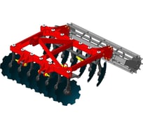 Дисковая борона БДМ 1.8х2Н с планчатым катком и корпусами АТП-0909 ARTAYUS 851