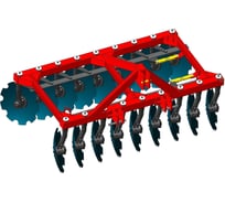 Дисковая борона БДМ 2.4х2Н с корпусами АТП-0909 без катка ARTAYUS 890