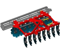 Дисковая борона БДМ 2.4х2Н с планчатым катком и корпусами АТП-537909 ARTAYUS 286