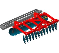 Дисковая борона БДМ 3.2х2Н с планчатым катком и корпусами АТП-537909 ARTAYUS 907
