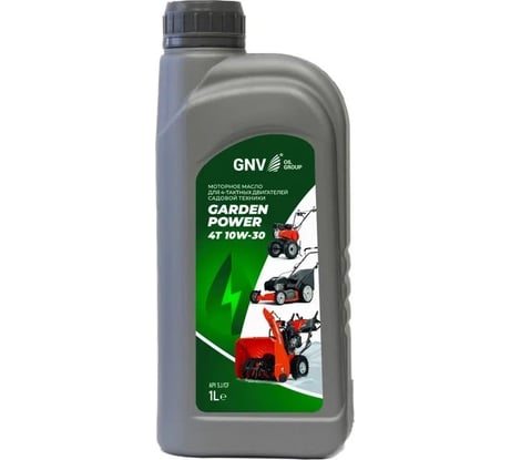 Моторное масло Garden Power 4T 10W-30 1 л API SJ/CF GNV GGP4121118016541030001