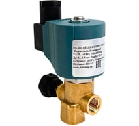 Клапан соленоидный нормально закрытый прямого действия с поршнем DK-DL-6E-2,5-1/4-SB597-220AC-GBV DELTAKIP DK-H0000250