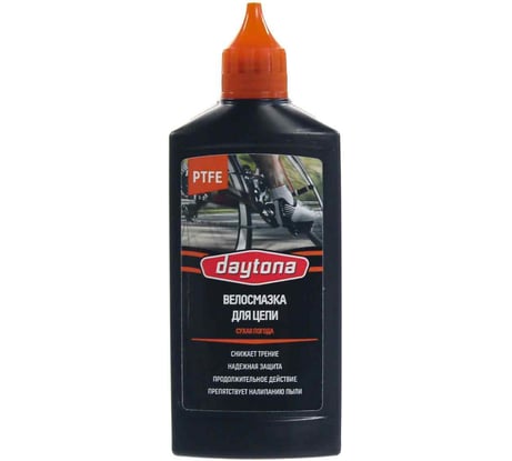 Смазка Сухая погода с PTFE 100 мл для цепи велосипеда DAYTONA 2010091