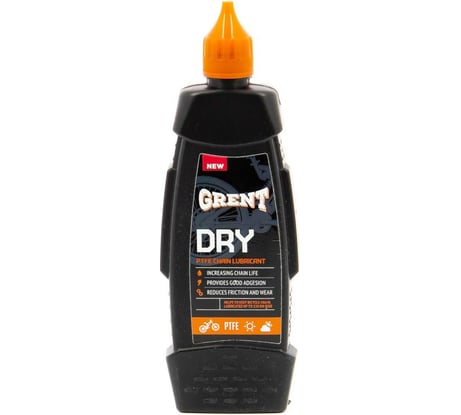 Смазка для цепи для сухой погоды с PTFE 60 мл GRENT 40388