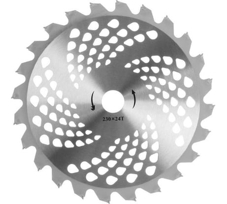 Нож для триммера (230х25.4 мм; 24 зуба) ТУНДРА 5089929