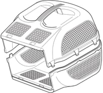 Травосборник в сборе Makita 664486048