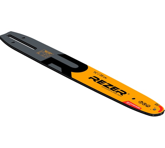 Шина Standard 353 L 9 A, сварная (Husqvarna 236/240, Partner, Poulan, Makita 14"-52зв.) Rezer 04.001.00013