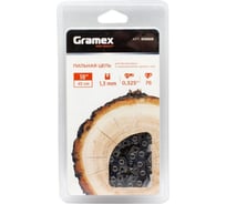Цепь пильная SEMI CHISEL 0.325, 1.3 мм, 76 звеньев, блистер Gramex 010925