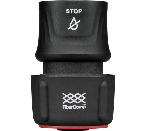 Коннектор FiberComp для шланга 3/4" c автостопом Fiskars 1054790