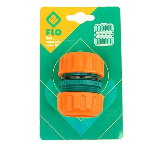 Муфта ремонтная для шлангов 3/4" FLO 89232