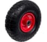 Колесо надувное 4.10/3.50-4 F16 (260 мм ) GEVA TRADE 2PR/3.50/4/16/90/BLACK/RE 4
