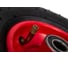 Колесо надувное 4.10/3.50-4 F16 (260 мм ) GEVA TRADE 2PR/3.50/4/16/90/BLACK/RE 5