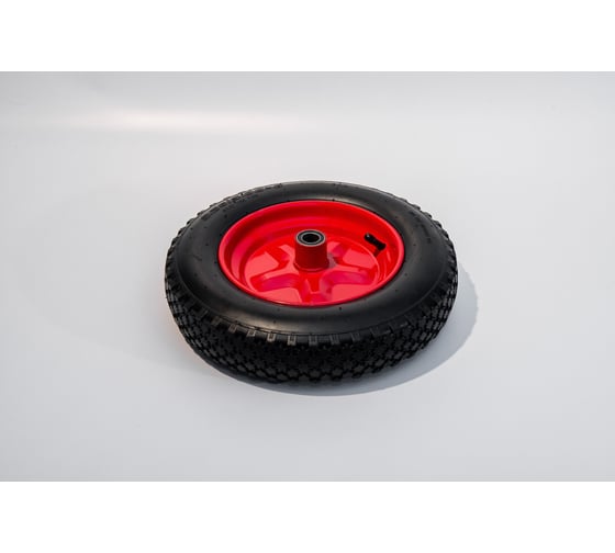 Колесо надувное 325 мм F 20 GEVA TRADE 2PR325/8/20/80/BLACK/RED/