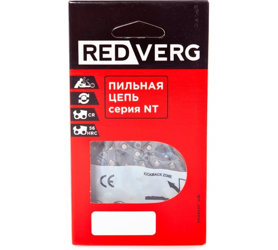 Цепь 64 звеньев, 3/8", 1.6 мм REDVERG 00006691200 34915399