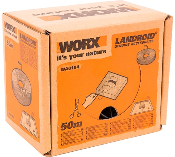 Ограничительный провод 50 м для газонокосилки Landroid WORX WA0184