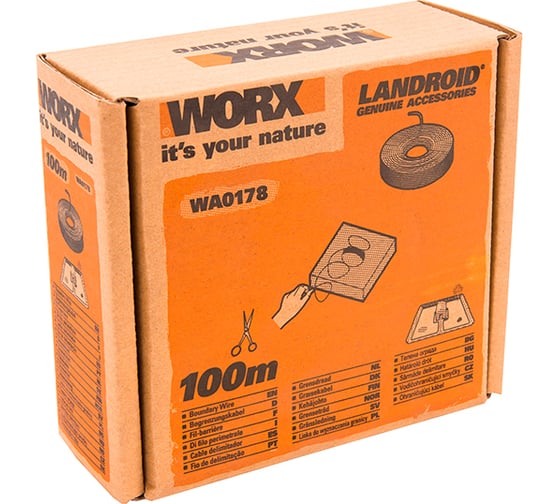 Ограничительный провод 100 м для газонокосилки Landroid WORX WA0178
