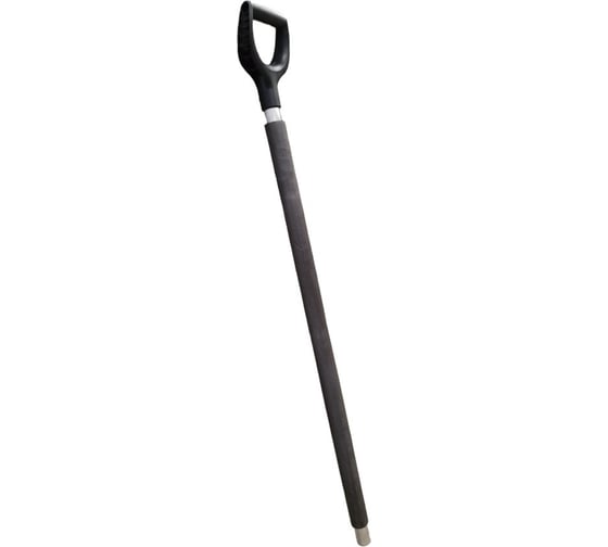 Черенок для лопаты алюминиевый Premium 110 см, d32 мм, c ручкой D-образной BLACK (Р2) LWI LWI-Ч15