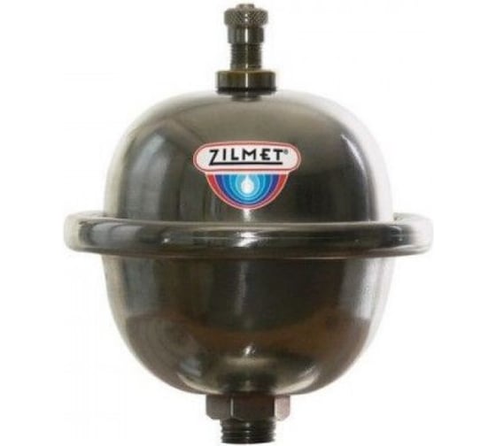 Расширительная емкость Zilmet INOX-PRO 0,16 л, 15 Бар, 1/2" G, -10 +99 С, серый 11B000AA00 1
