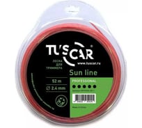 Леска Sun line, Professional 2.4 мм, 52 м для триммера TUSCAR 10191524-52-1