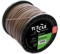 Леска Spiral grey/red, Professional 2.7 мм, 285 м для триммера TUSCAR 10131627-285-4