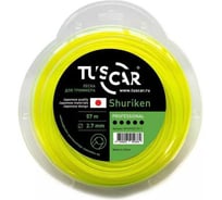 Леска Shuriken, Professional 2.7 мм, 57 м JQ для триммера TUSCAR 101101527-57-1
