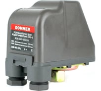 Реле давления для водоснабжения KRS-5, 1/4", с накидной гайкой ROMMER RCS-0001-000005 RG0092KUTIBPLR