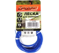 Леска 1.3 мм, 15 м, шестигранник, голубой (5/400) ВАРЯГ 010859